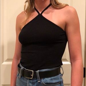 Pacsun black halter top